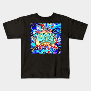 OMG, Tag, Pop , Rainbow, Spray, Graffiti, Urban Kids T-Shirt